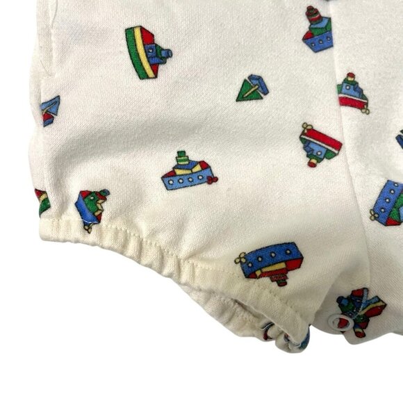 Vintage 80s Oshkosh B’gosh Ship Boat Jumper Romper One Piece size 3-6 Month - Picture 3 of 7
